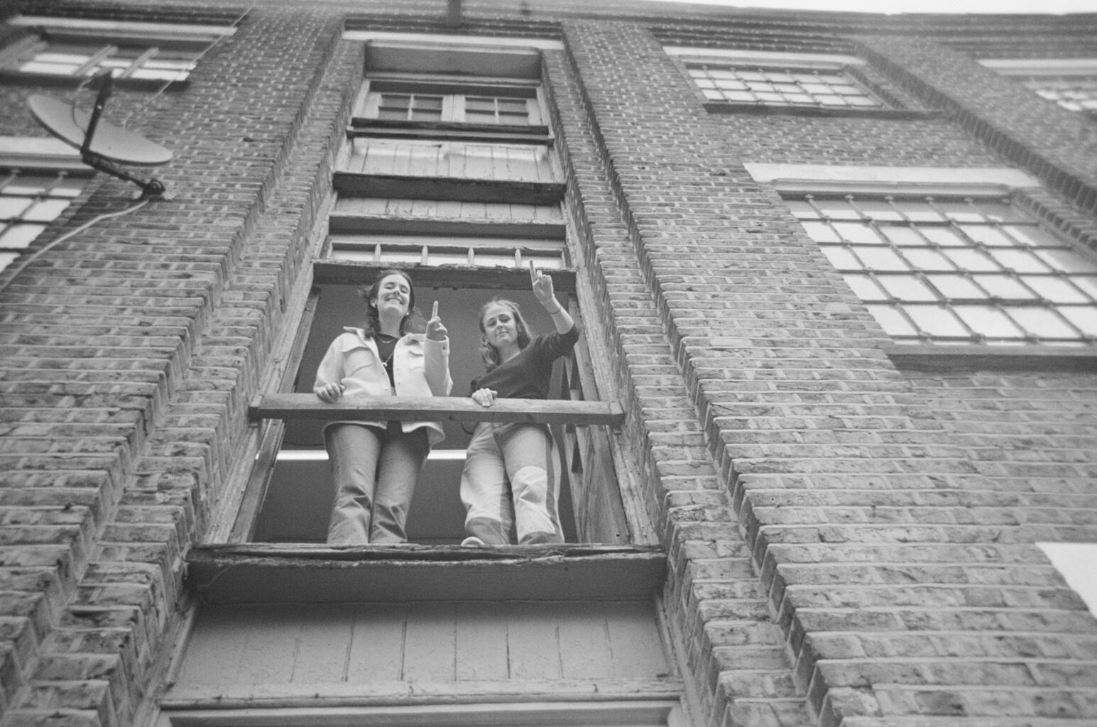 MrMr's Katie Lambert & Martha McGuirk: "Good times all the time."