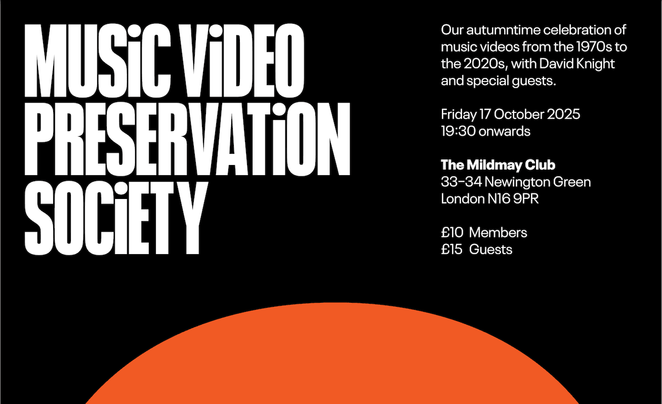 Music Video Preservation Society returns on October 17th