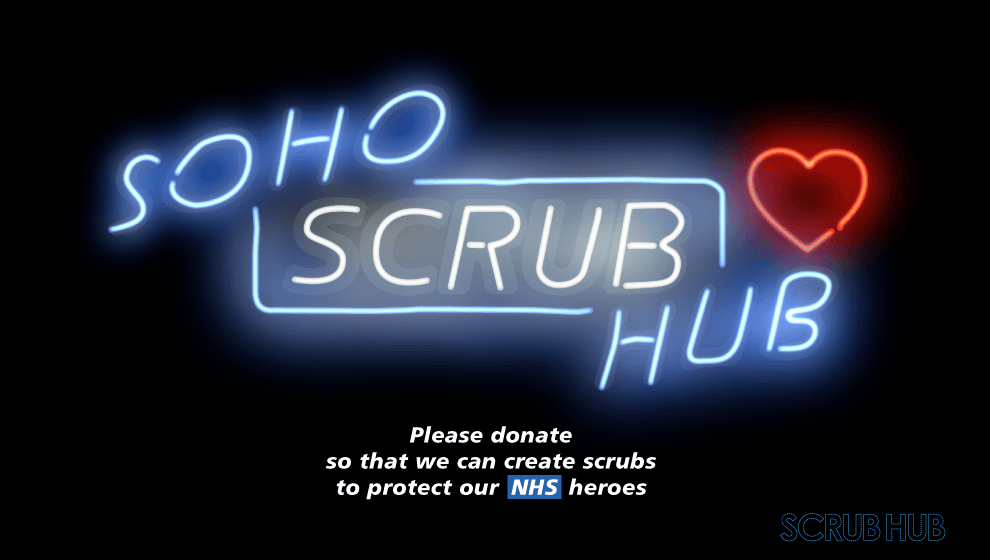 Coronavirus update: Coffee & TV set up a Soho Scrub Hub to clothe NHS staff; stay in with Spike 