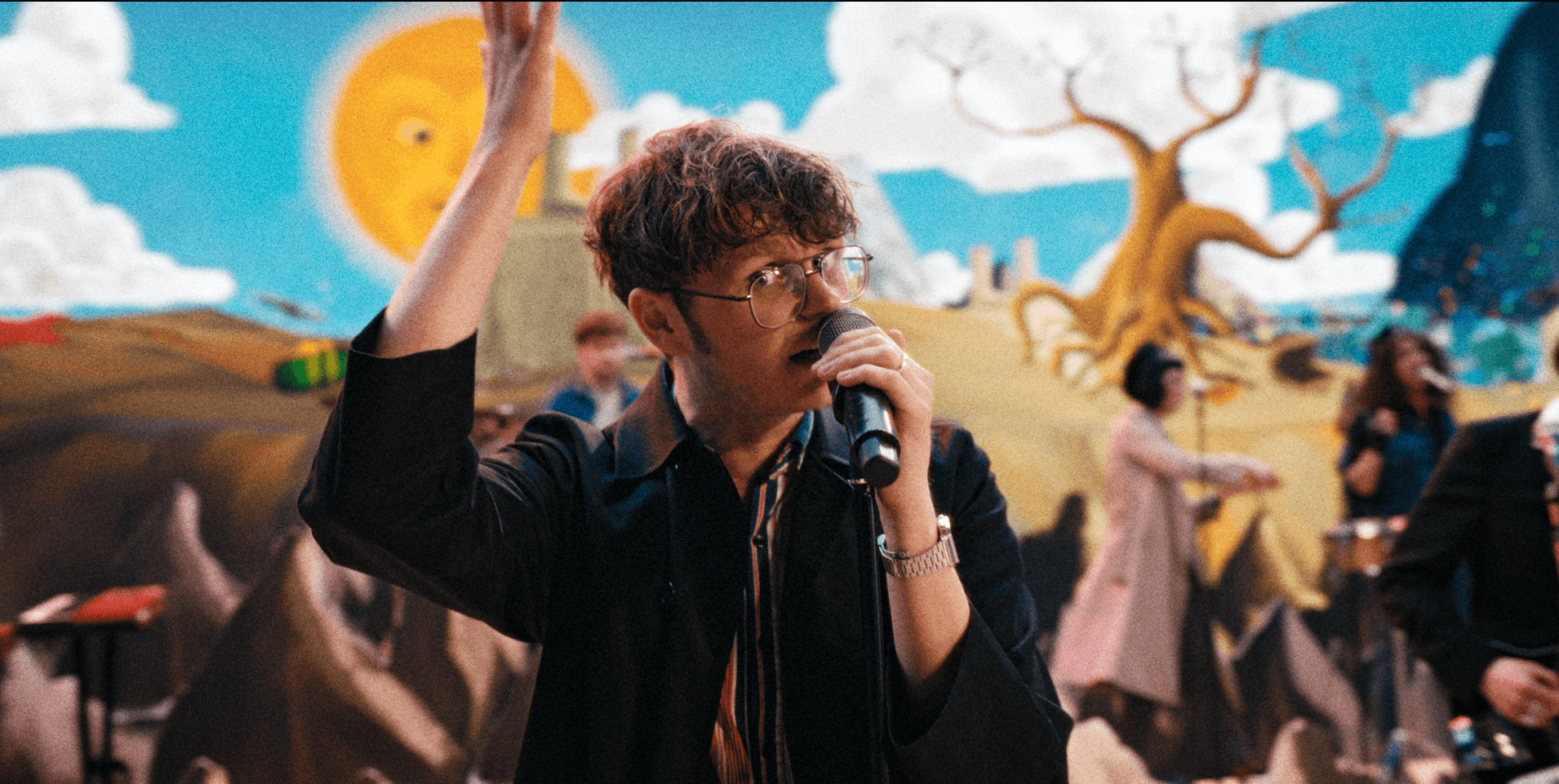 Ja Humby on Yard Act's Live From Utopia: 'They wanted something inventive and striking.'