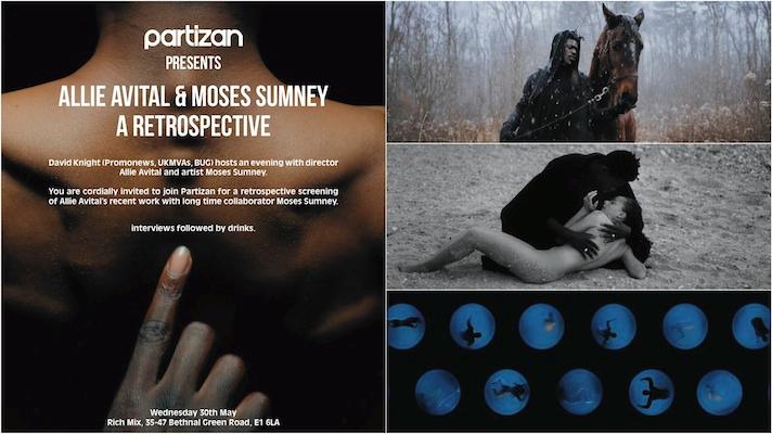 Allie Avital's videos for Moses Sumney in London screening on May 30th