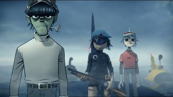 Gorillaz’ On Melancholy Hill by Jamie Hewlett and Pete Candeland