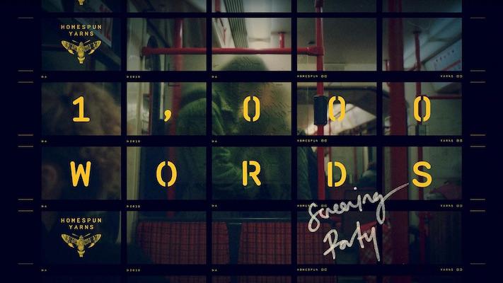 Homespun Yarns 2019 '1,000 Words' screening on November 21st